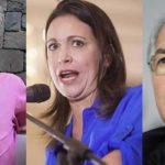 Machado, Ledezma y Arria solicitan a Guaidó cerrar diálogo de Noruega Machado Ledezma Arria